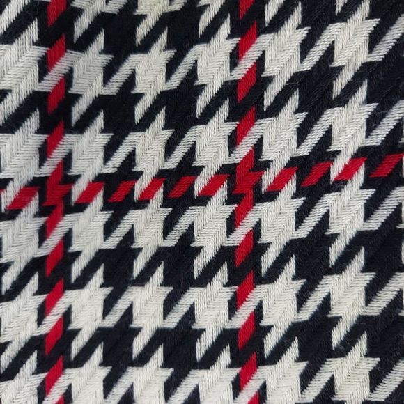 Cato Retro Houndstooth Print 3/4 Sleeved Cropped Jacket - Picture 2 of 13